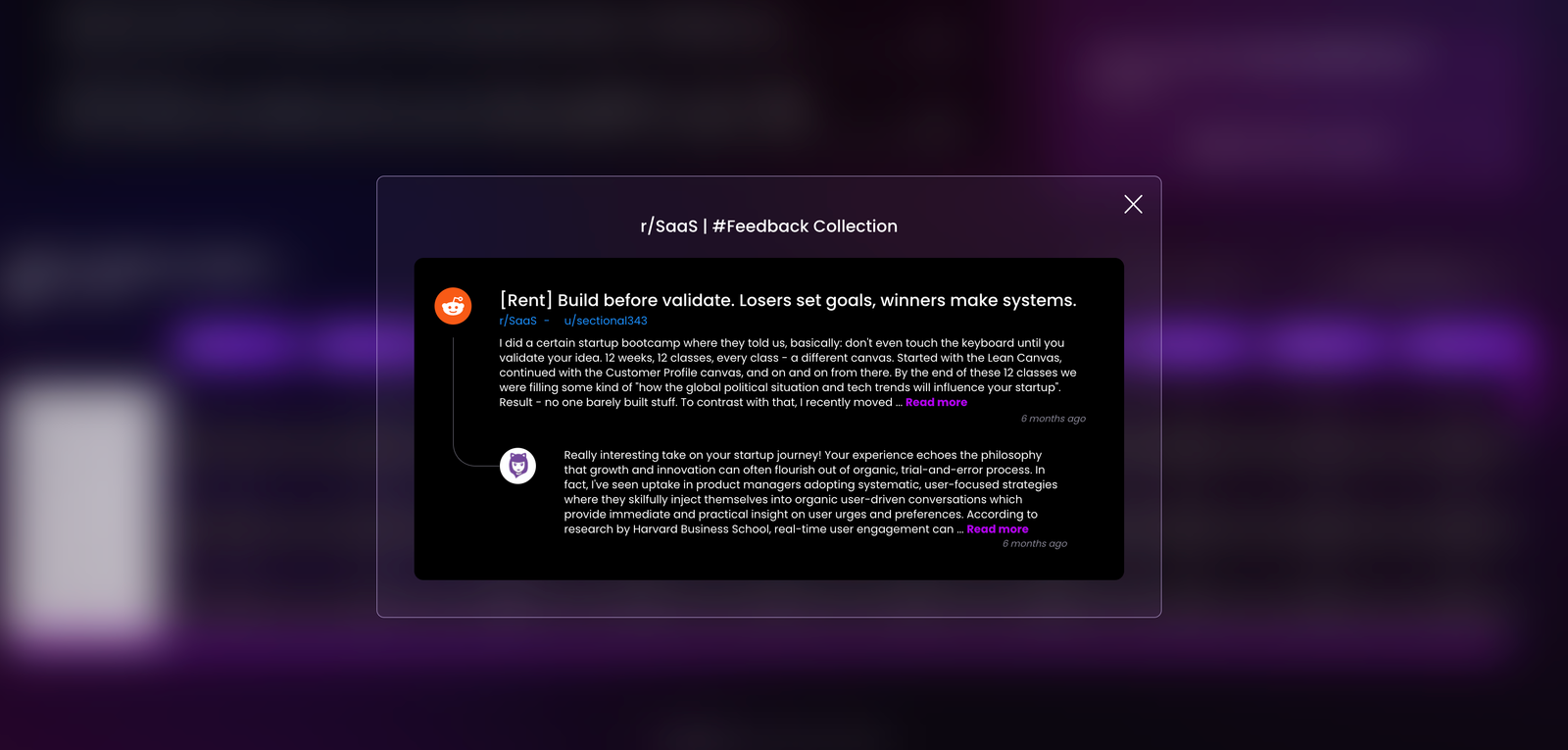 Subtle Reply AI process showing bot training, community selection, keyword targeting and engagement